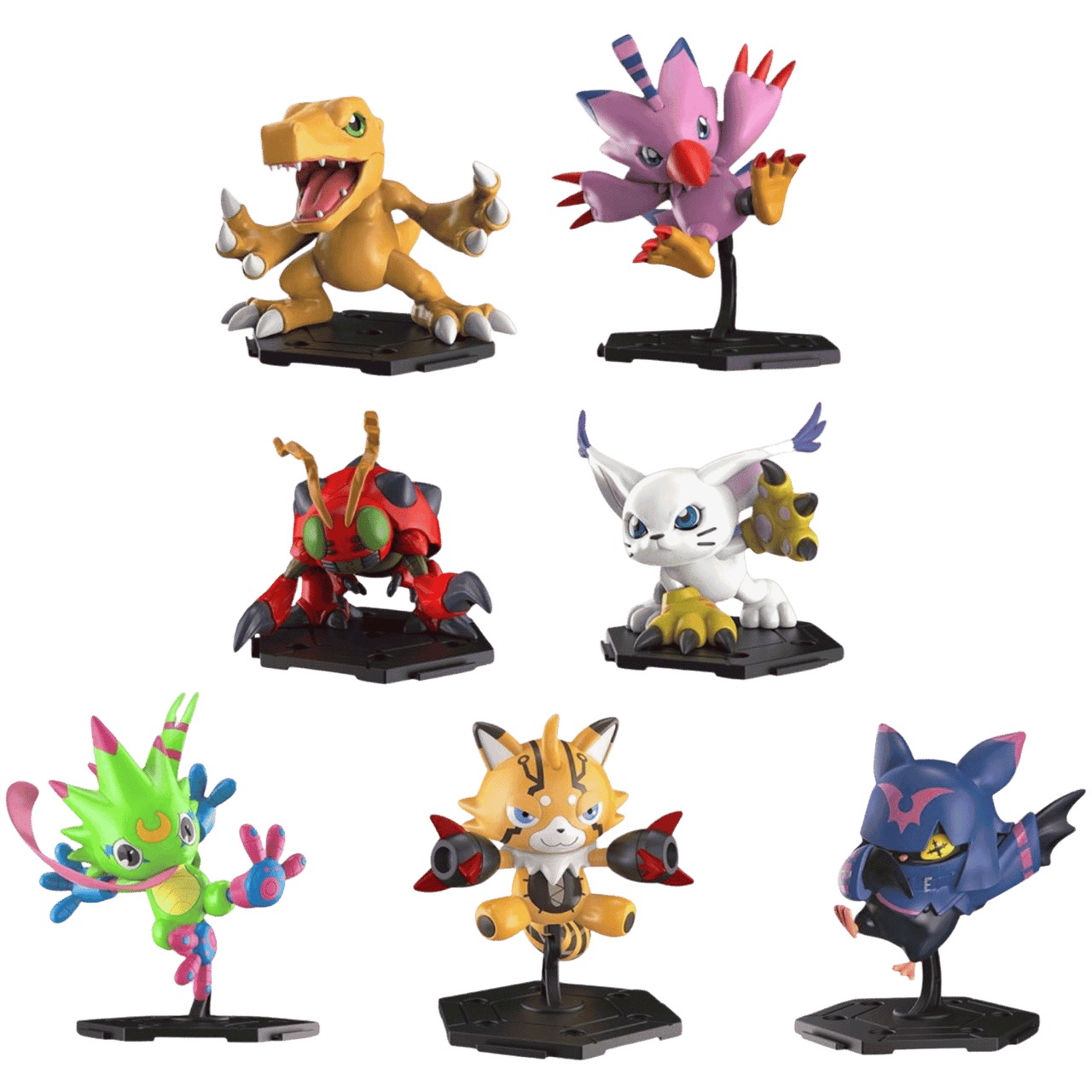 digimon figure product photo
